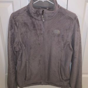 Fuzzy NorthFace jacket